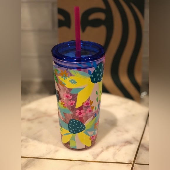 ✨NWT✨Starbucks 2023 Anniversary Spring Easter Collection Glass Cold Cup Tumbler - Picture 5 of 8